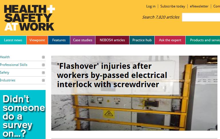 Electrical Health & Safety In The News